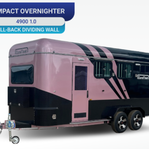 2 Horse Angle Load Camper Float Compact Overnighter SN 1.0