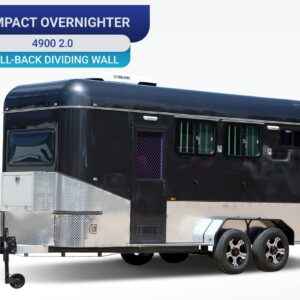 2 Horse Angle Load Camper Float Compact Overnighter SN 2.0