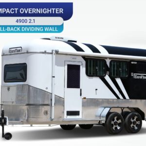 2 Horse Angle Load Camper Float Compact Overnighter SN 2.1
