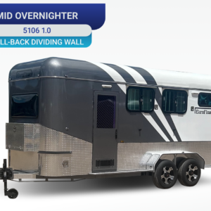 2 Horse Angle Load Camper Float Mid Overnighter SN 1.0