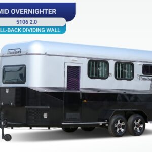 2 Horse Angle Load Camper Float Mid Overnighter SN 2.0