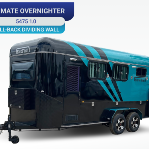 2 Horse Angle Load Camper Float Ultimate Overnighter SN 1.0