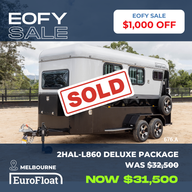 2 Horse Angle Load Camper Float L860 SN - Image 25