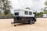 2 Horse Angle Load Camper Float L860 SN - Image 48