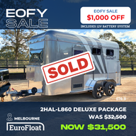 2 Horse Angle Load Camper Float L860 SN - Image 34