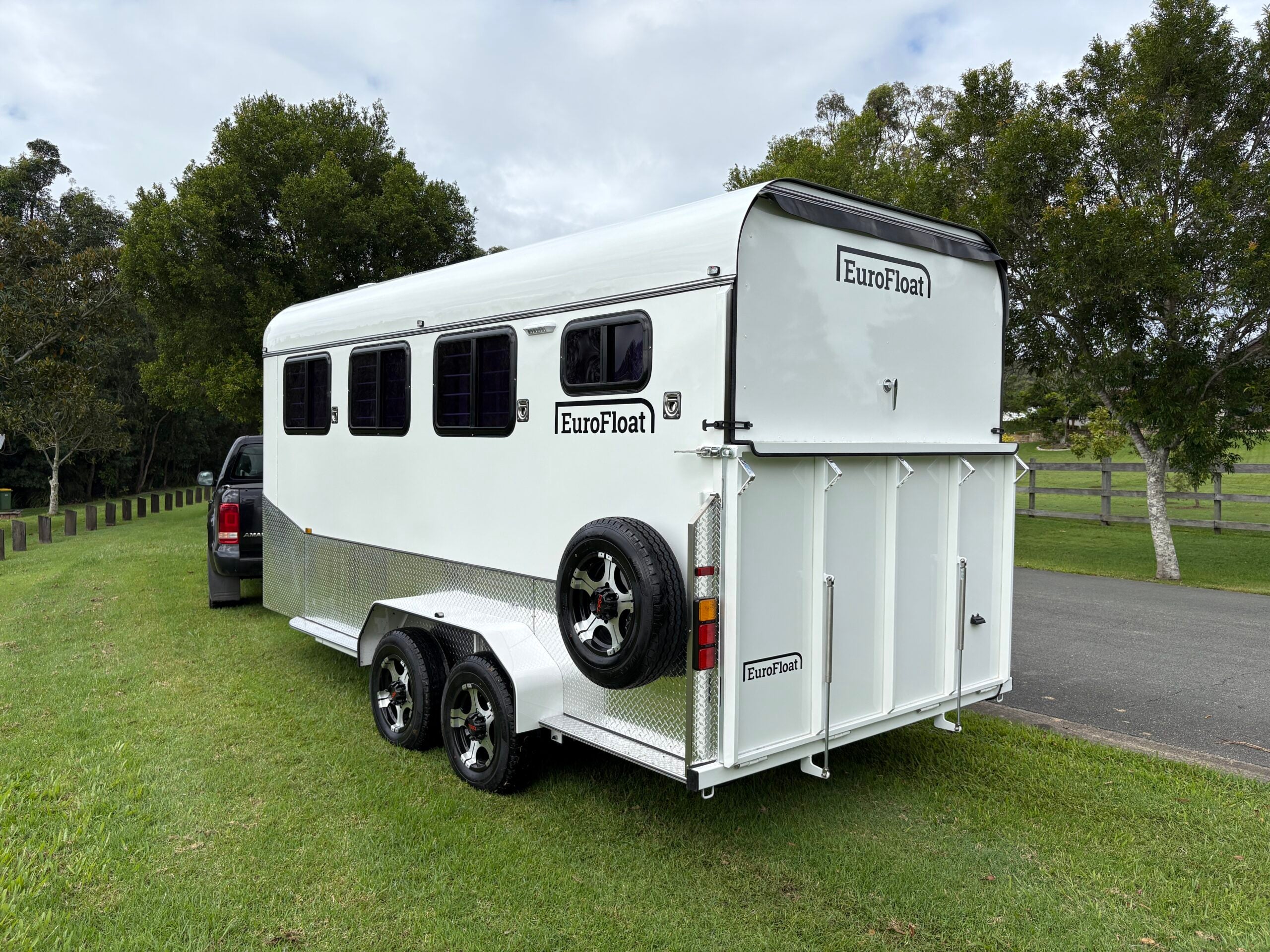 3 Horse Angle Load Float Transporter SN - Image 6