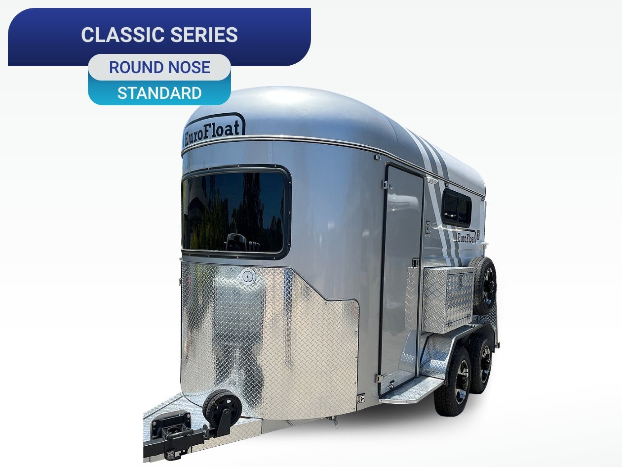 2 Horse Straight Load Float L400 RN Classic